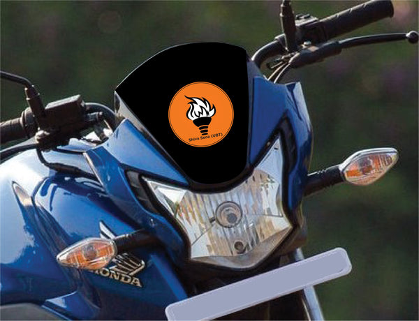 Shiv Sena (Uddhav Balasaheb Thackeray) I SHS (UBT) I Maharashtra I Bike Sticker