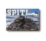 Love Spiti Valley I Kye Gompa, Budhhist Monastery I Himachal Prasdesh I Souvenir I Travel Memories I Fridge Magnet