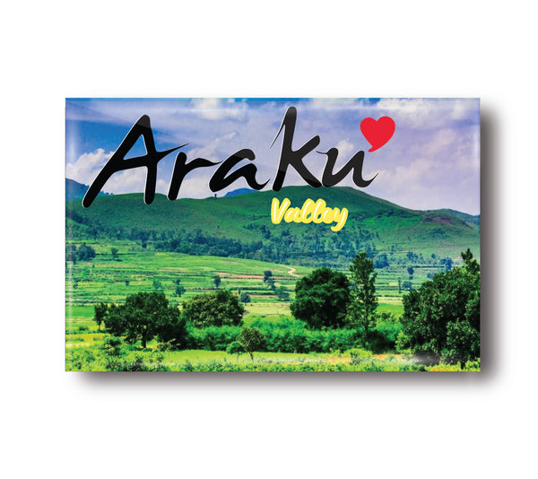 Love Araku Valley I Andhra Pradesh I Suvenir I Travel Memories I Fridge Magnet