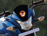 TVK I TVK Party Wing I Thalapathy Vijay I Tamilaga Vettri Kazhagam I Bike Sticker