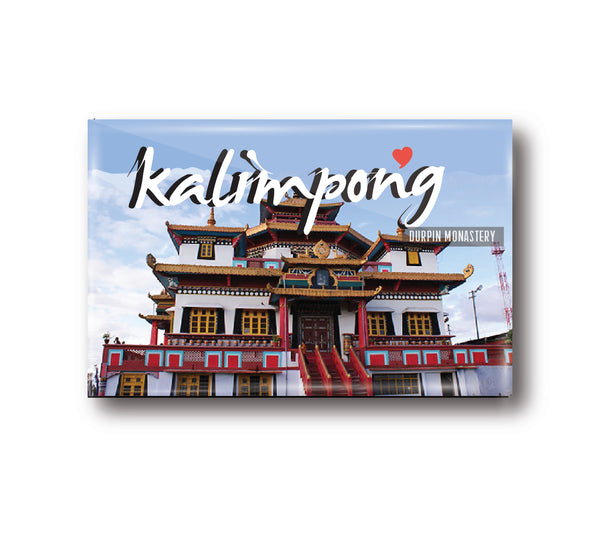 Love Kalimpong I Durpin Monastery I West Bengal I Souvenir I Travel Memories I Fridge Magnet