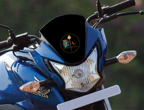 Lord Kandhan I Vel Mayil Seval I Murugan I Bike Sticker