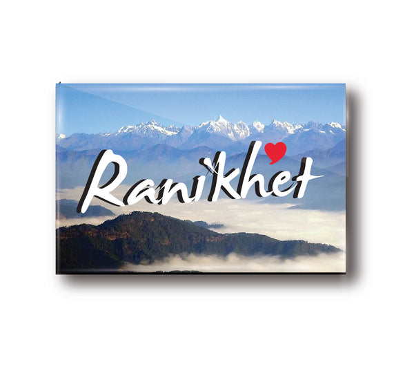 Love Ranikhet I Switzerland of India I Uttarakhand I Souvenir I Travel Memories I Fridge Magnet