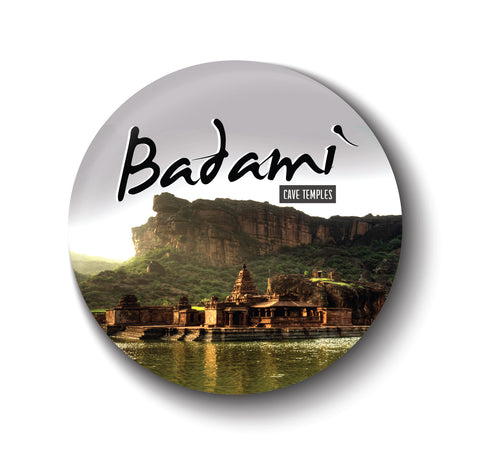 Love Badami I Cave Temples I Karnataka I KA I Souvenir I Travel Memories I Fridge Magnet