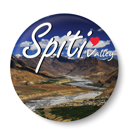 Love Spiti Valley I Himachal Prasdesh I Souvenir I Travel Memories I Fridge Magnet