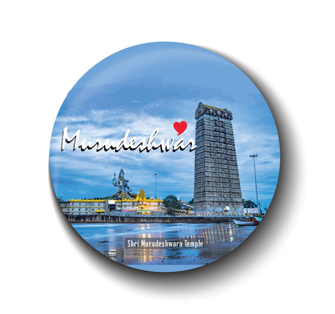 Love Murudeshwar I Shri Murudeshwara Temple I Murdeshwar I Karnataka I KA I Souvenir I Travel Memories I Fridge Magnet