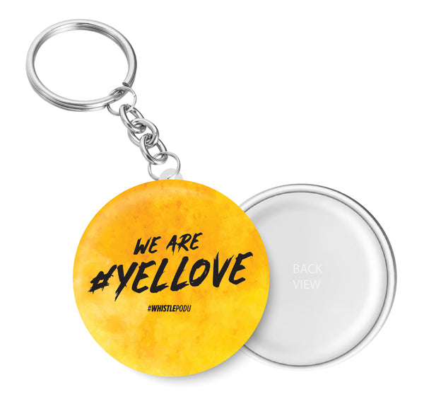 We Are Yellove I Dhoni I CSK I Farewell DHONI I Key Chain