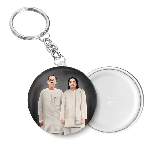 Netaji Subhas Chandra Bose Muthuramalinga Thevar - The Real Hero Key Chain