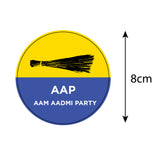 AAP I Aam Aadmi Party IArvind Kejriwal I Bike Sticker