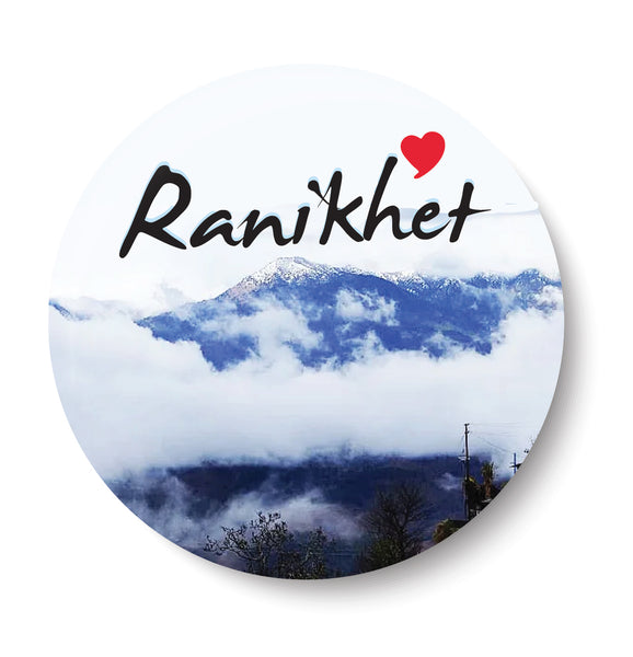 Love Ranikhet I Switzerland of India I Uttarakhand I Souvenir I Travel Memories I Fridge Magnet