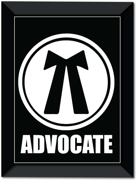 Advocate I Lawyer I The Court I Wall Poster / Frame – Peacockride