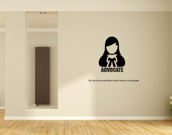 Lawyer I Advocate Wall Decal