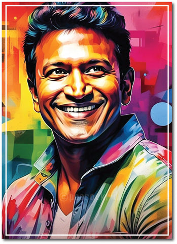 Puneeth Rajkumar I Appu I Kannada Cinema I Wall Poster / Frames