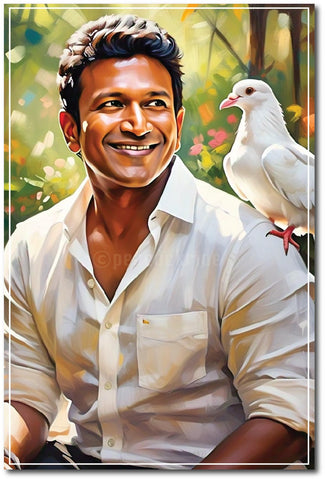 Puneeth Rajkumar I Power Star I Appu I Kannada Cinema I Wall Poster / Frames