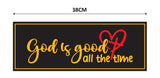 Jesus I God is Good  I Jesus Christ I Bible Quote I Wall Sticker