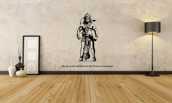 Lord Hanuman I Anjaneya I Jai Bajrang Bali I Jai Shree Ram I Ram Sita I Ayodhya I Wall Decal