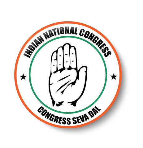 Indian National Congress I Frontal Organizations I INC Party I INC I Pin Badge