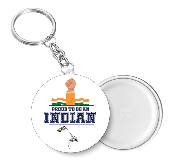 Proud to be Indian I Jai Hind I India I Key Chain