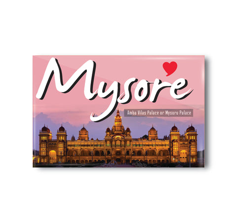 Love Mysore I Amba Vilas Palace or Mysuru Palace I Souvenir I Travel Memories I Fridge Magnet