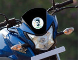 Jagananna connects I Jagan Mohan Reddy I YSR I YSR Congress Party I Y. S. Rajasekhara Reddy I Andhra Pradesh I Bike Sticker