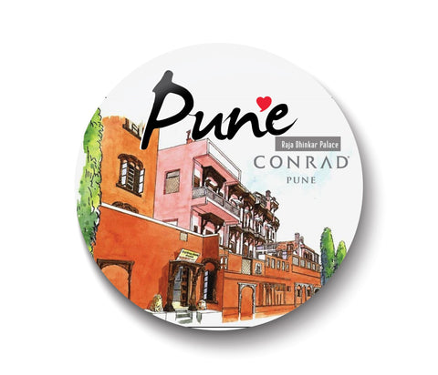 Love Pune I Raja Dinkar Palace I Souvenir I Travel Memories I Fridge Magnet