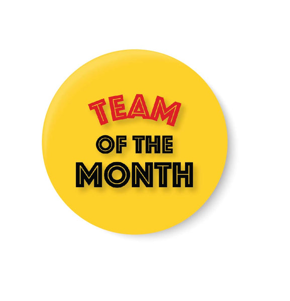 Team of the Month I Office Pin Badge