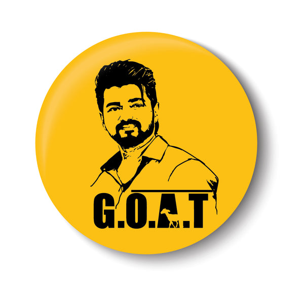 Thalapathy Vijay I GOAT I TVK I Fridge Magnet