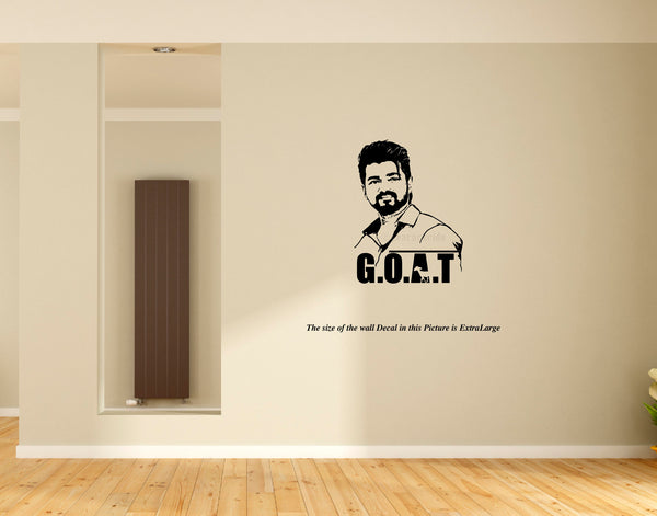 Thalapathy Vijay I GOAT I TVK I Wall Decal