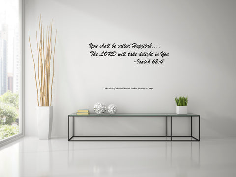 Jesus I You Shall be I Jesus Christ I Bible Quote I Wall Decal