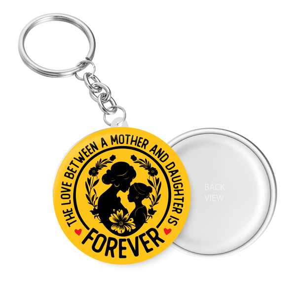 Mother & Daughter I Love Forever I Relationship I Mothers Day I Key Chain