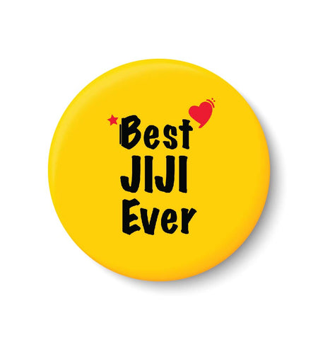 Best JIJI Ever I Raksha Bandhan Gifts Fridge Magnet