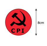 Communist Party of India (Marxist) Symbols I CPI(M) I Political I Bike Sticker