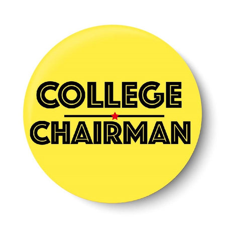 College Chairman I College Pin Badge