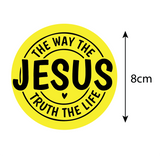 Jesus I The Way I Jesus Christ I Bible Quote I Bike Sticker