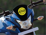 Jesus I The Way I Jesus Christ I Bible Quote I Bike Sticker