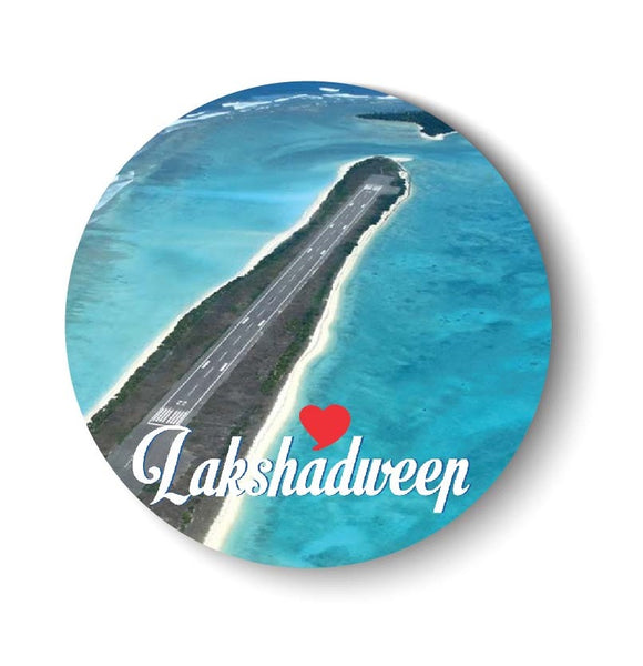 Love Lakshadweep Fridge Magnet