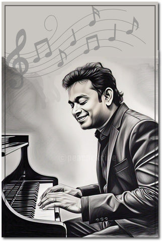 Isai Puyal AR Rahman I AR Rahman I The Art of Music I Musical Wall Poster / Frames