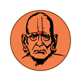 Shri Swami Samarth Maharaj I Swami Samarth Bike Sticker