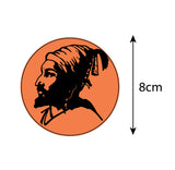 Jai Shivaji Maharaj Bike Sticker