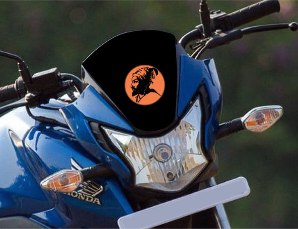 Jai Shivaji Maharaj Bike Sticker