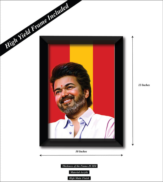 Thalapathy Vijay I Tamilaga Vettri Kazhagam I TVK I Wall Poster / Frames