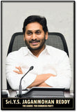 Y. S. Jagan I Y. S. Jagan Mohan Reddy I YSR Congress I Wall Poster / Frame