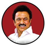 Muthuvel Karunanidhi Stalin I MK Stalin I DMK I Bike Sticker