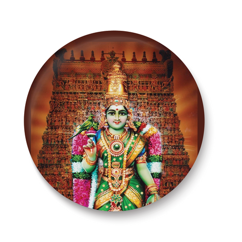 Madurai Meenakshi Amman I Meenakshi I Pin Badge