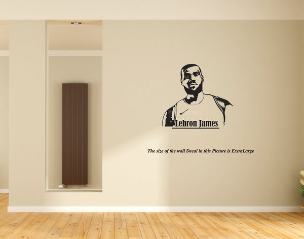 LeBron James , Basket ball , Sports , Wall Decal