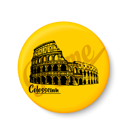 Colosseum , Rome I Europe , World Landmarks ,Fridge Magnet