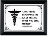 The Hippocratic Oath I Doctor I Medicine I Wall Poster / Frame