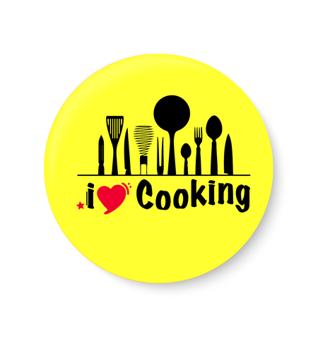 I love Cooking Pin Badge