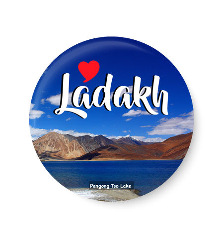 LADAKH I PANGONG TSO LAKE PIN BADGE,LADAKH