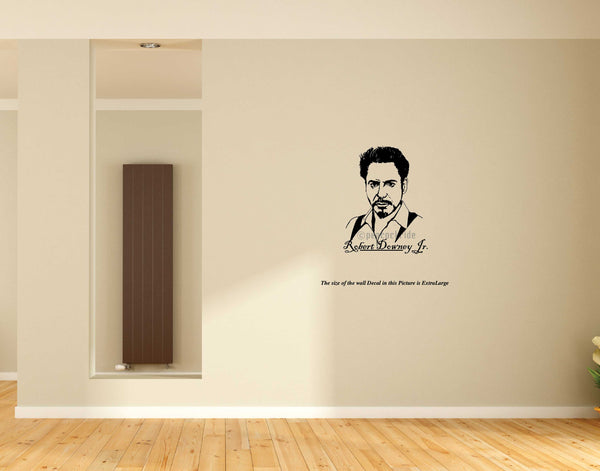 Robert John Downey Jr.  I American Actor I Wall Decal